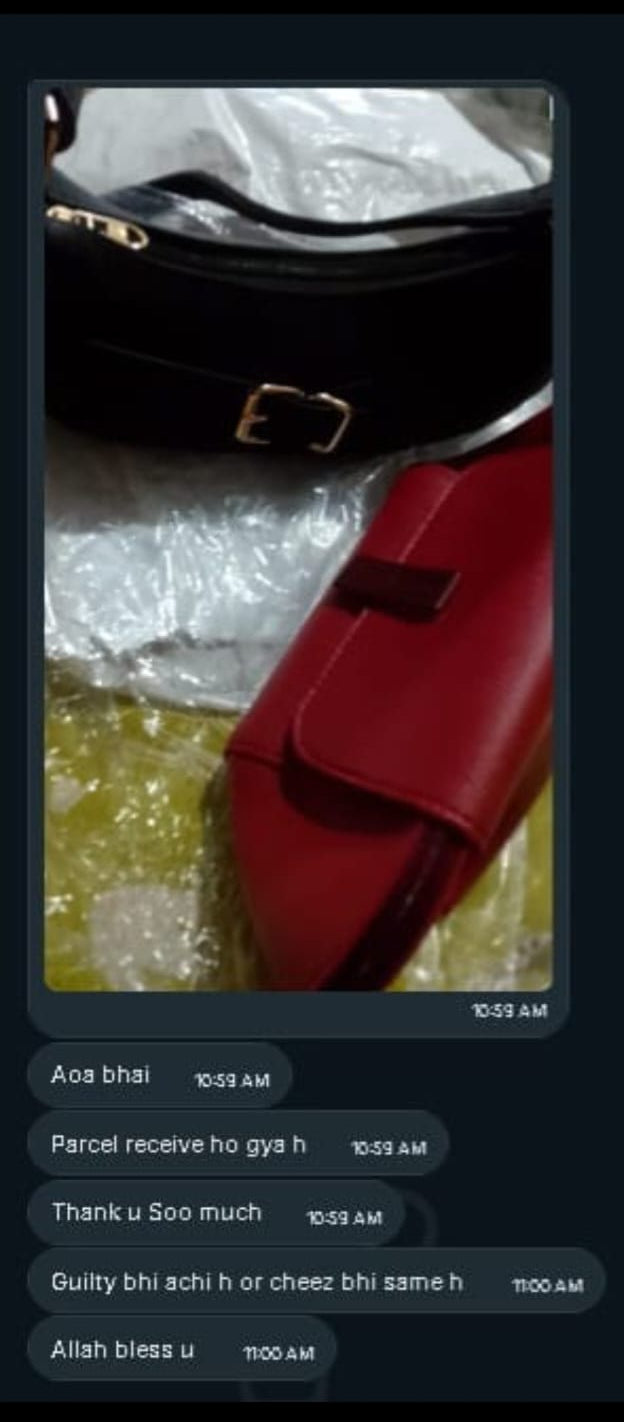 Customer review screenshot