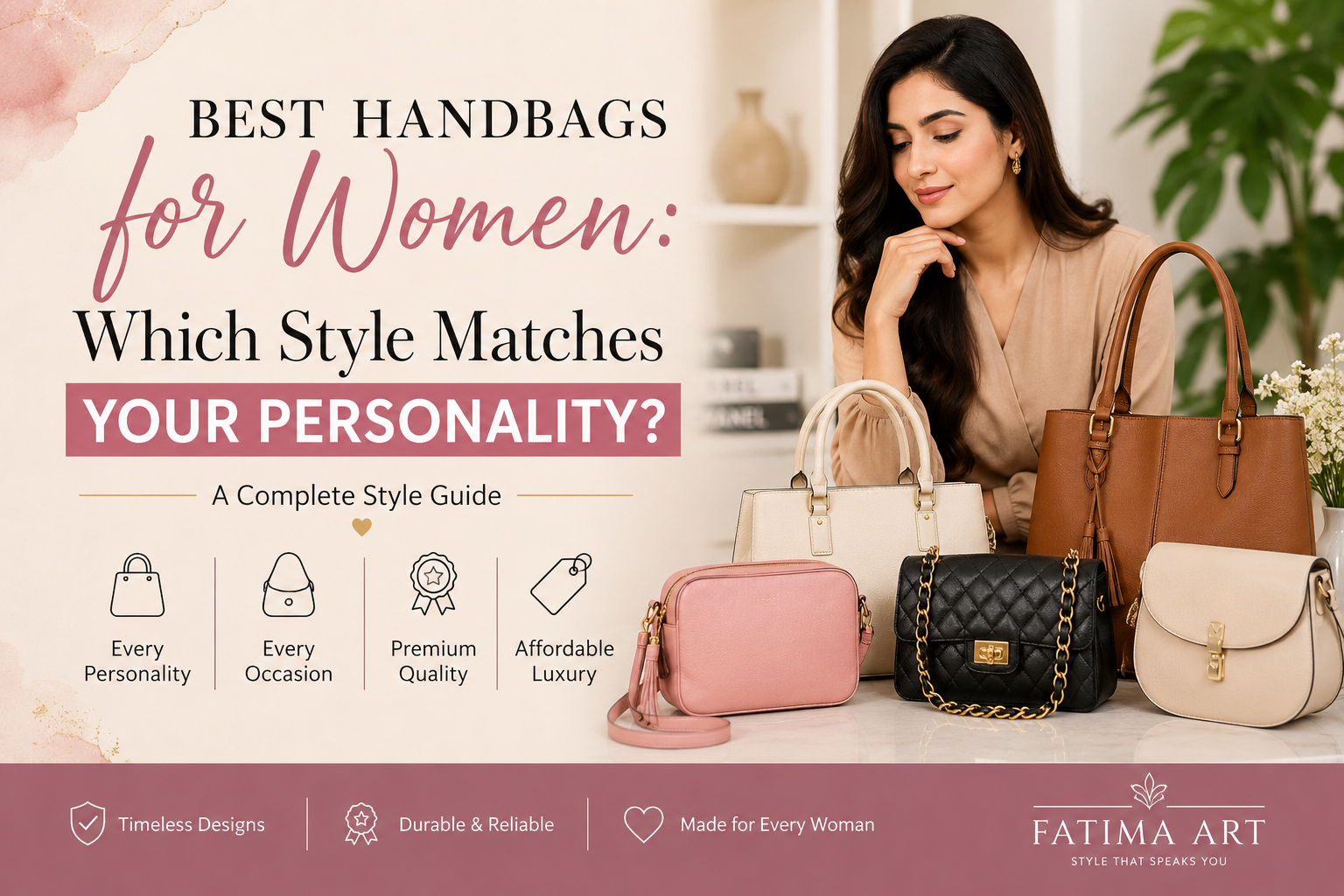 Best Handbags for Women: Which Style Matches Your Personality?
