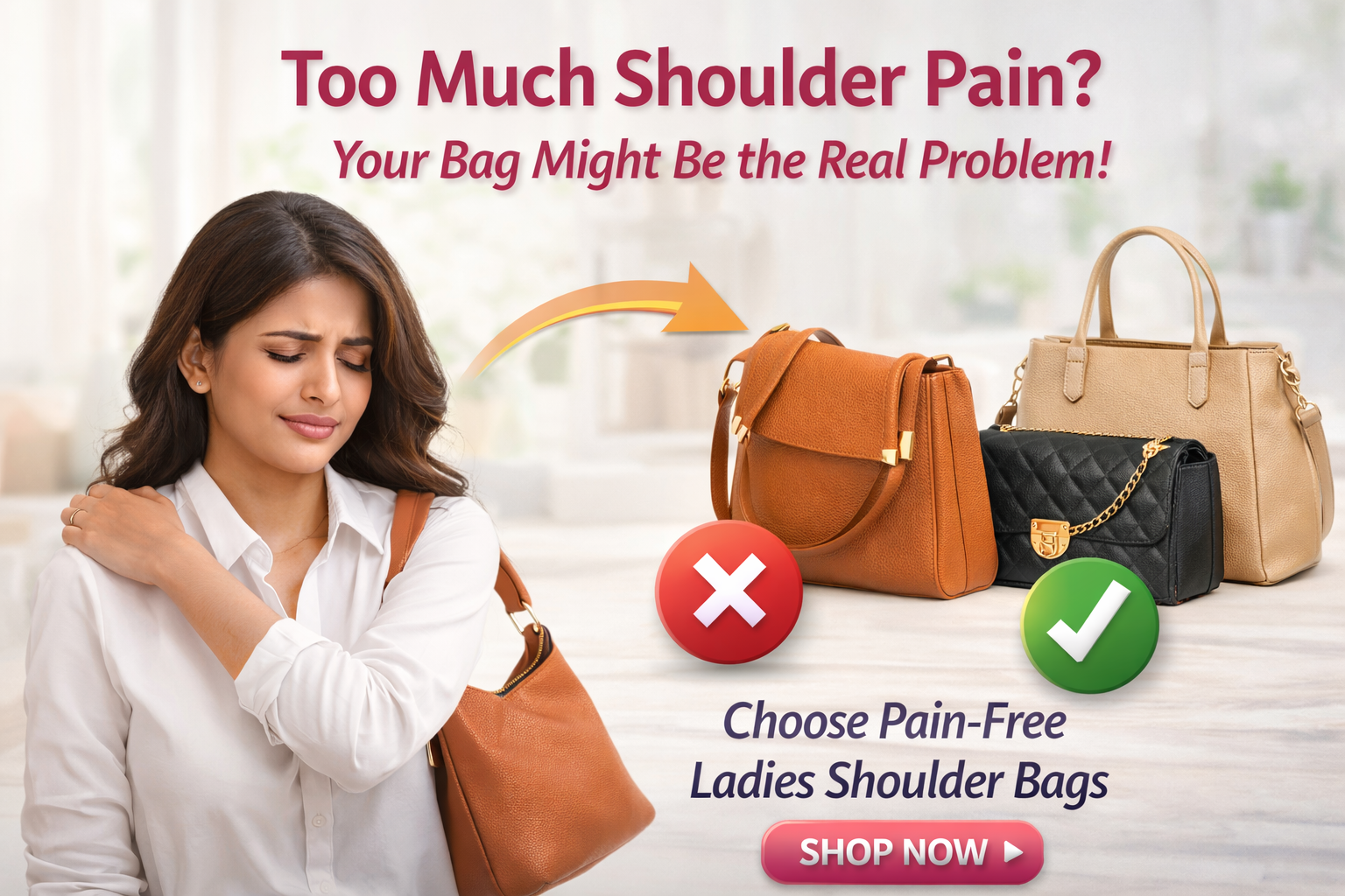 Too Much Shoulder Pain? Your Bag Might Be the Real Problem (Here’s the Fix)