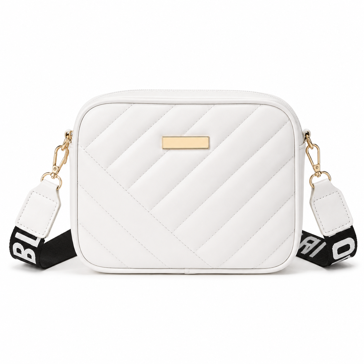 Elorina Luxe Crossbody Bag CAR1 White