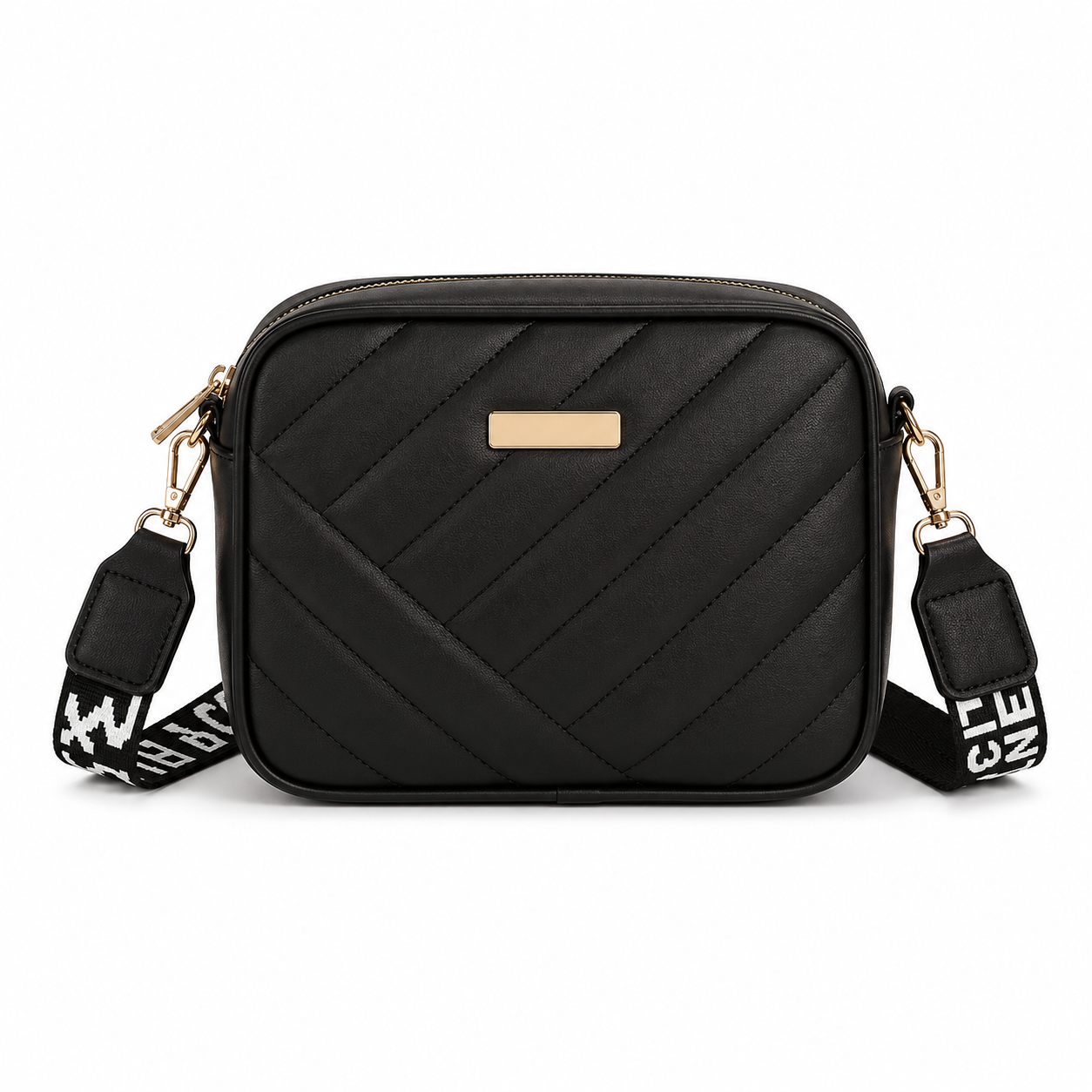 Elorina Luxe Crossbody Bag CAR1 Black