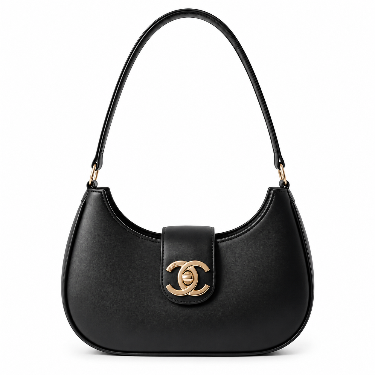 Bella Luxe Shoulder Bag Black