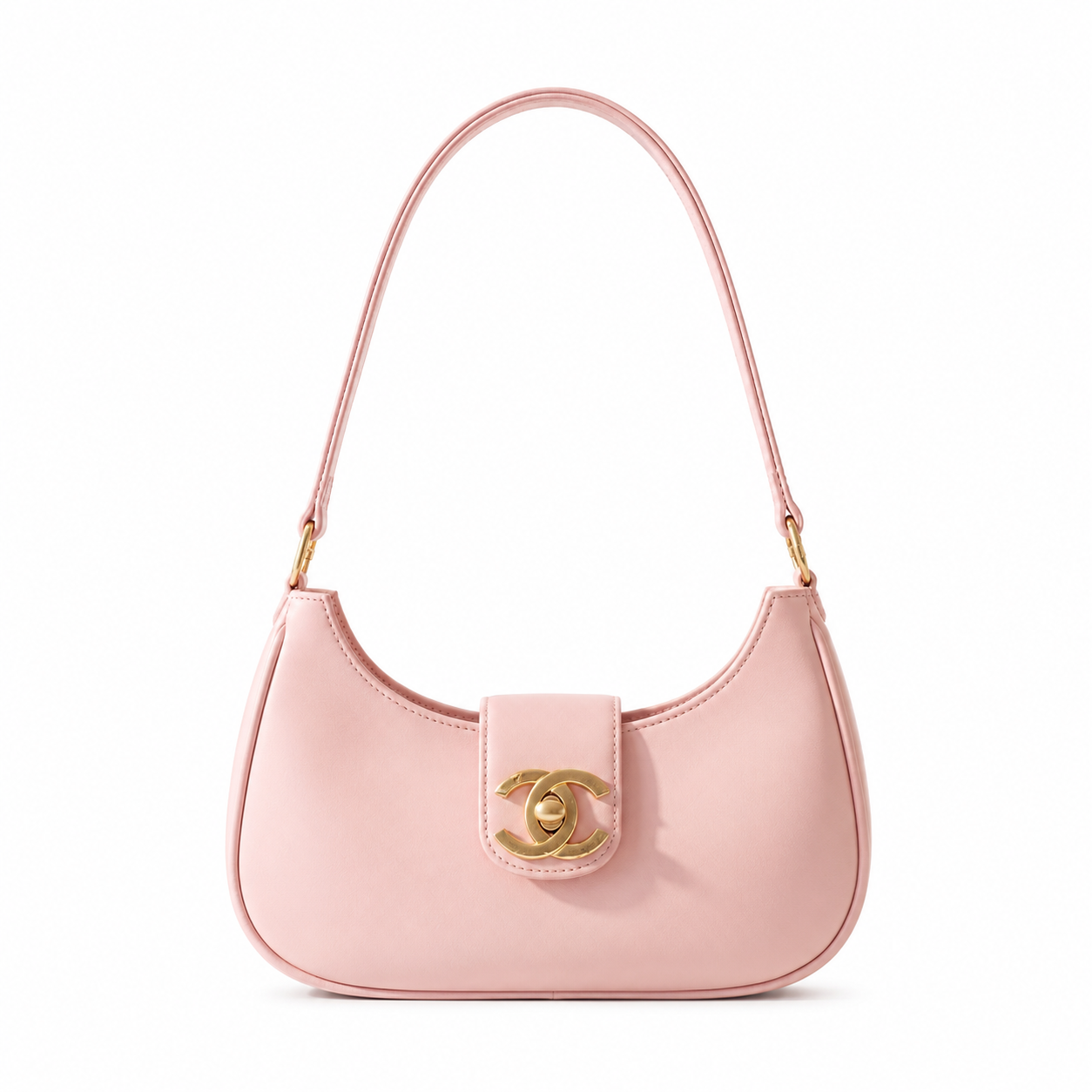 Bella Luxe Shoulder Bag Pink