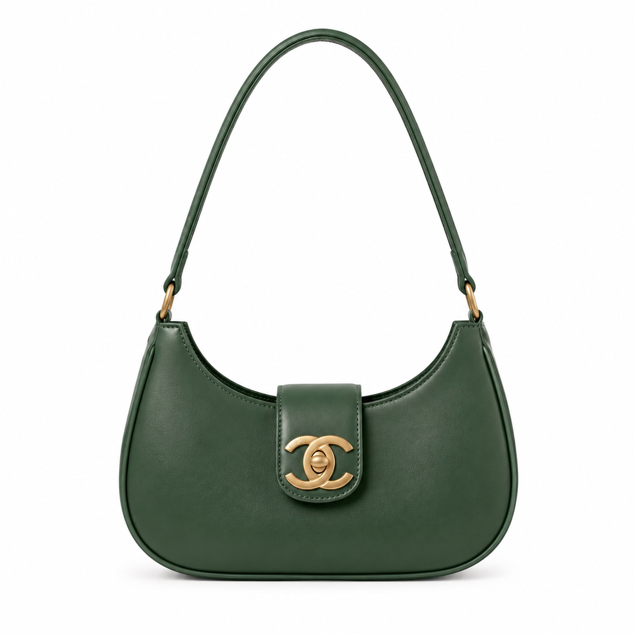Bella Luxe Shoulder Bag Green