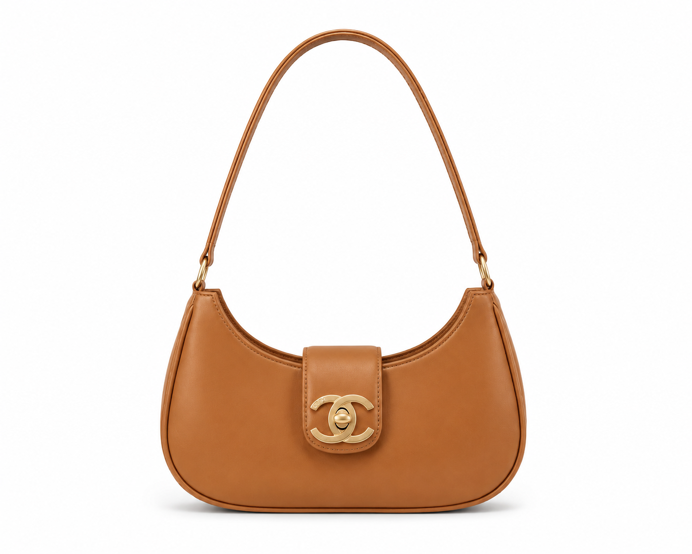 Bella Luxe Shoulder Bag Camel