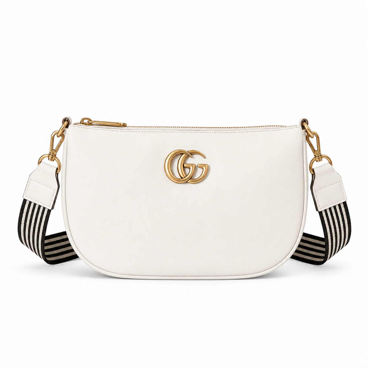 BM001 Crossbody Bag White
