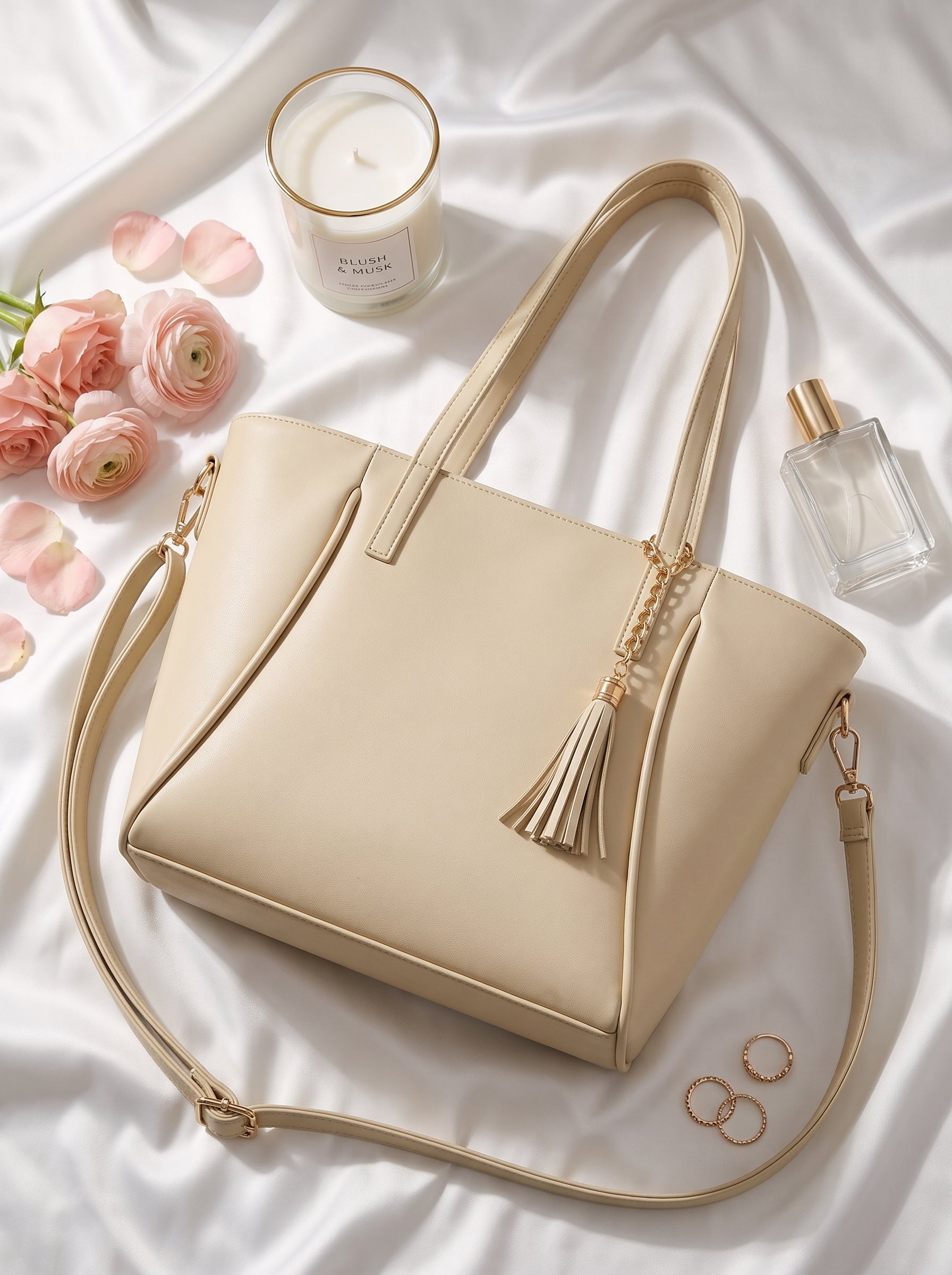 Zarya Tote Bag Beige