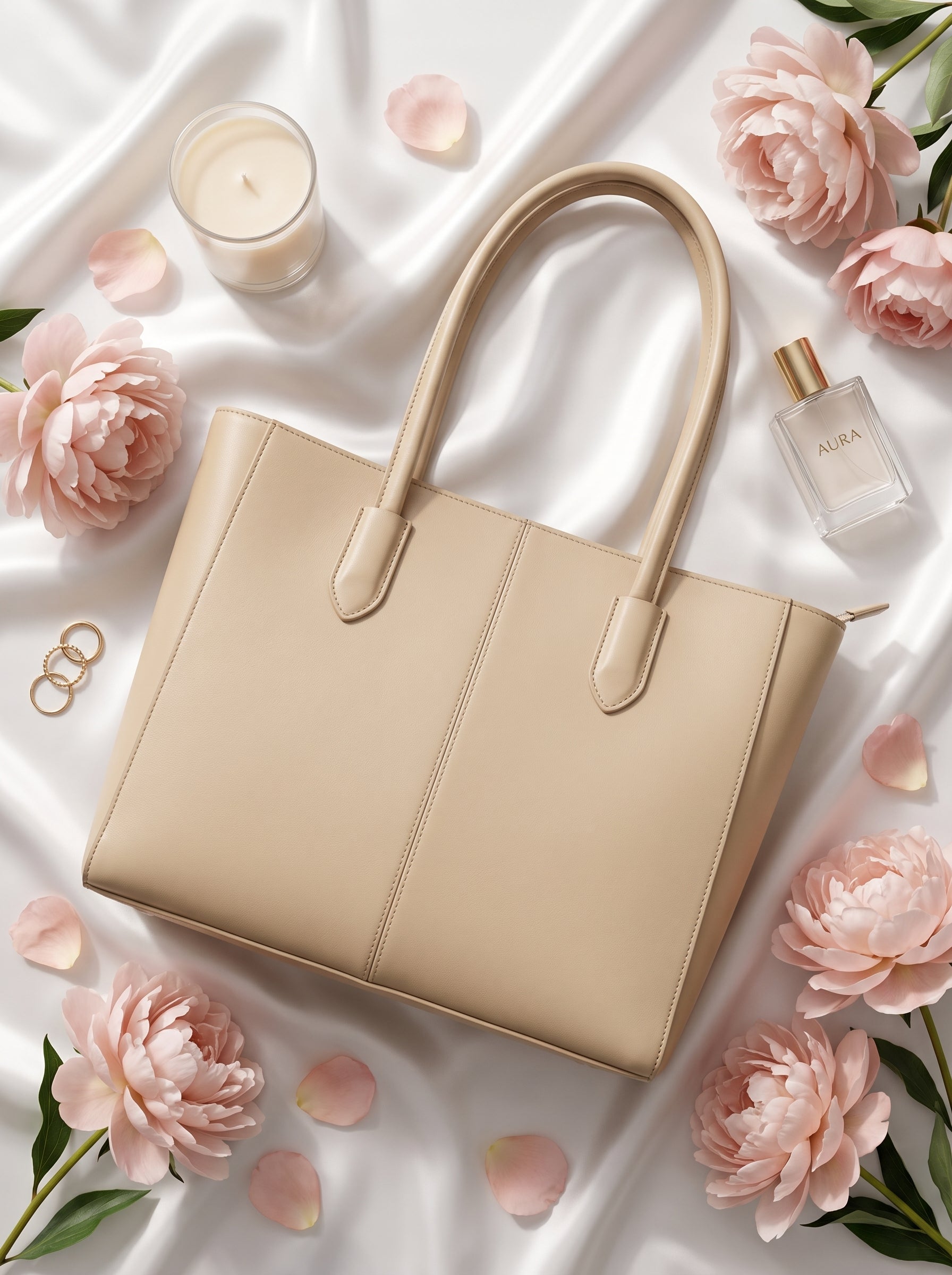 Amal Tote Bag Beige