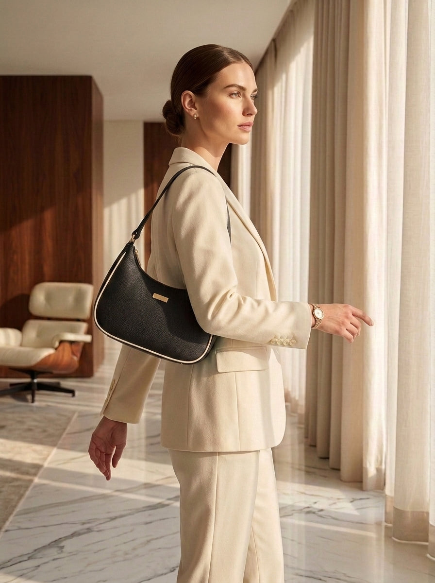 BM13 Shoulder Bag Black