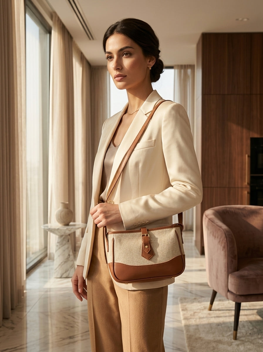 BM002 Shoulder Bag Camel