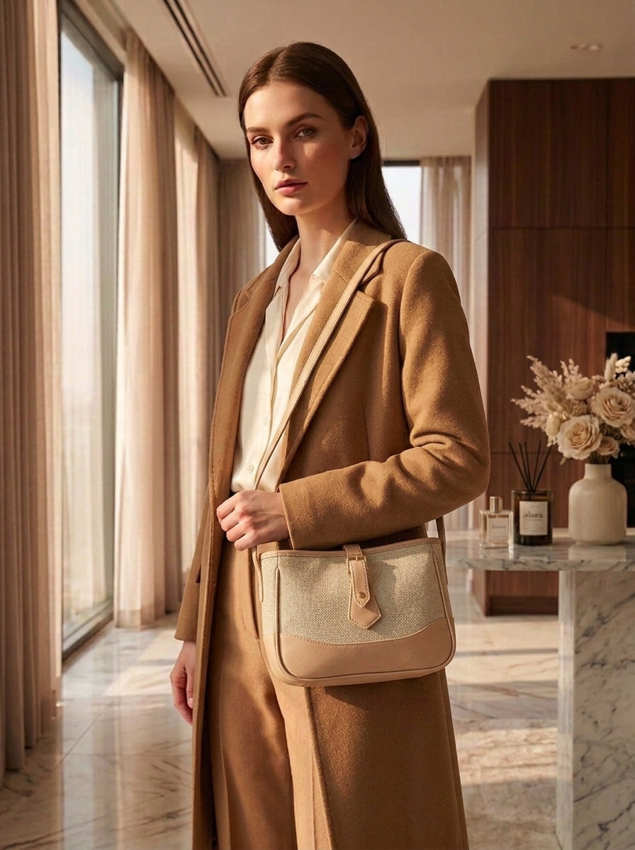 BM002 Shoulder Bag Beige