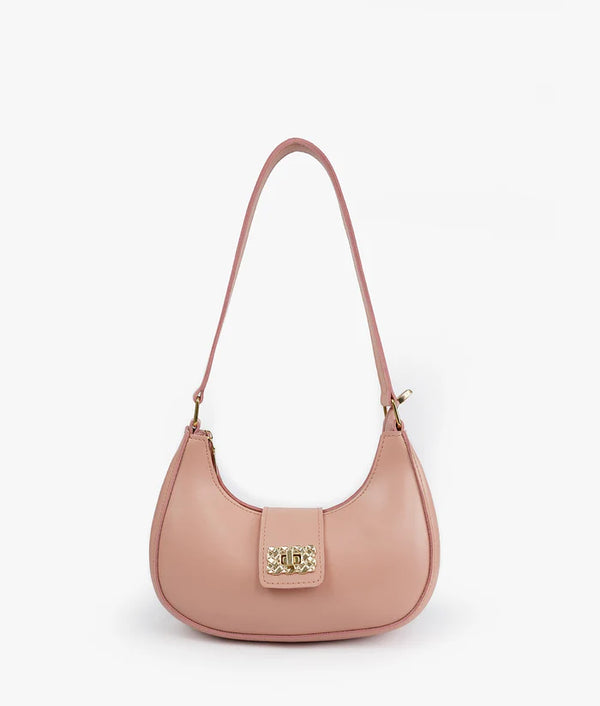 Bella Luxe Shoulder Bag Pink