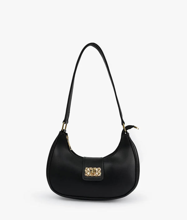Bella Luxe Shoulder Bag Black
