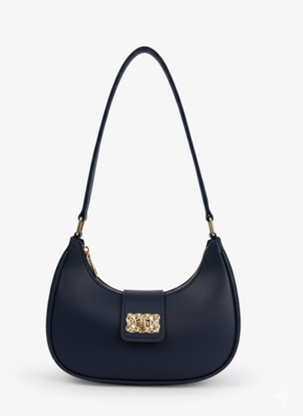 Bella Luxe Shoulder Bag Blue