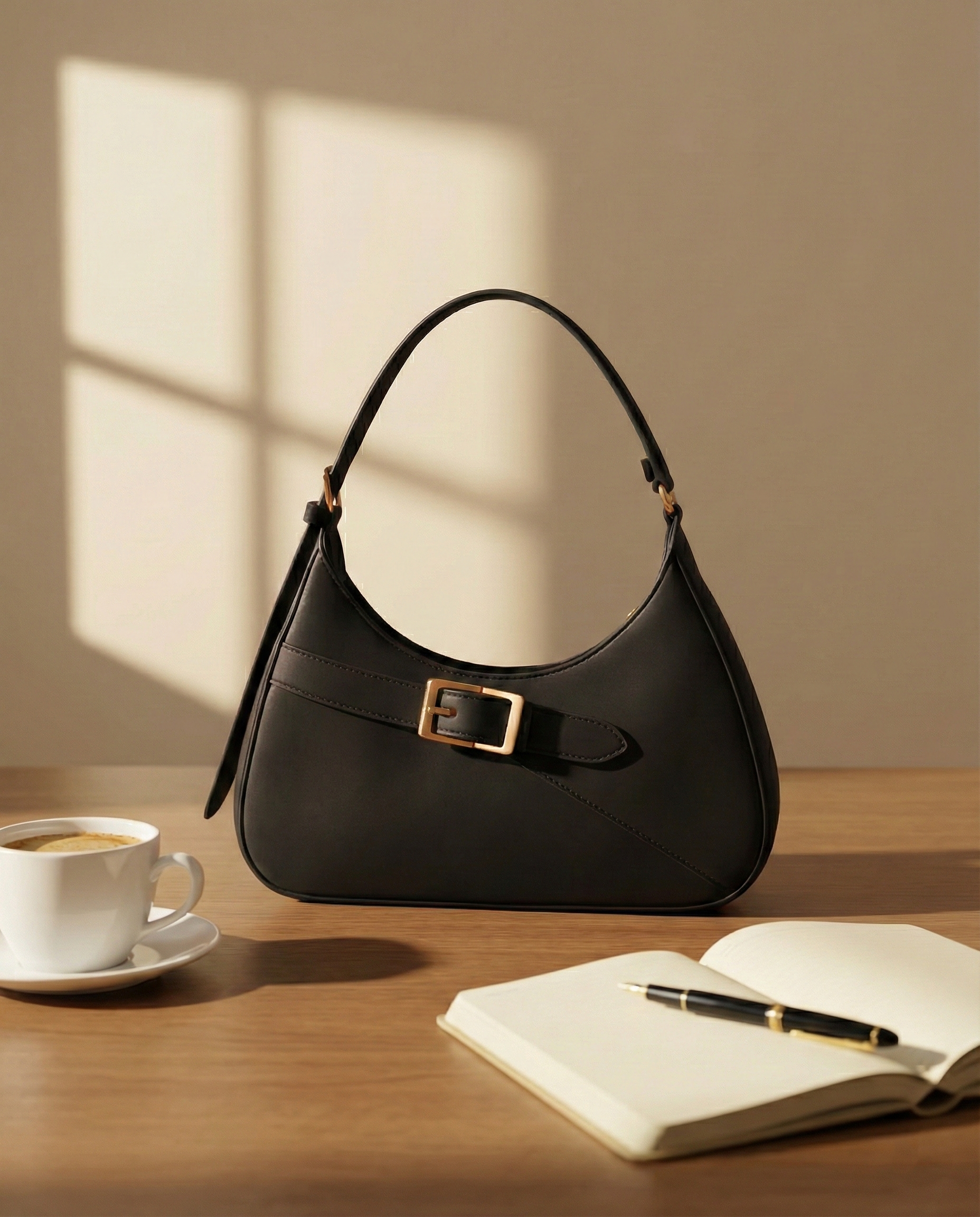 FA001 Shoulder Bag Black