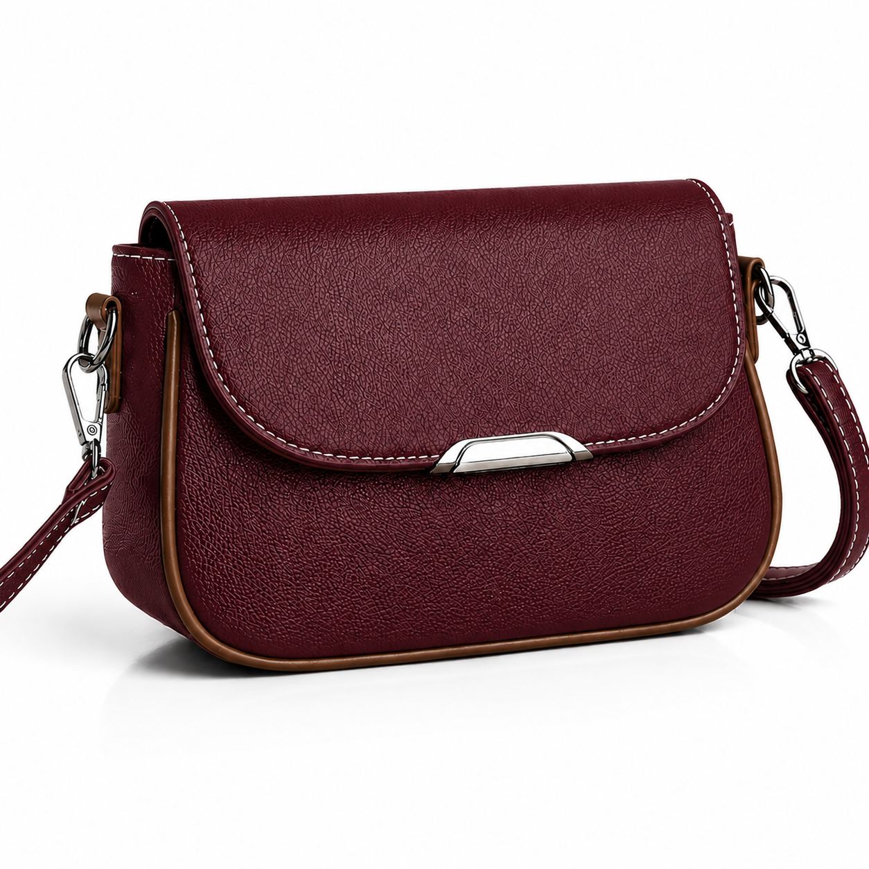 BM11 Crossbody Bag Maroon
