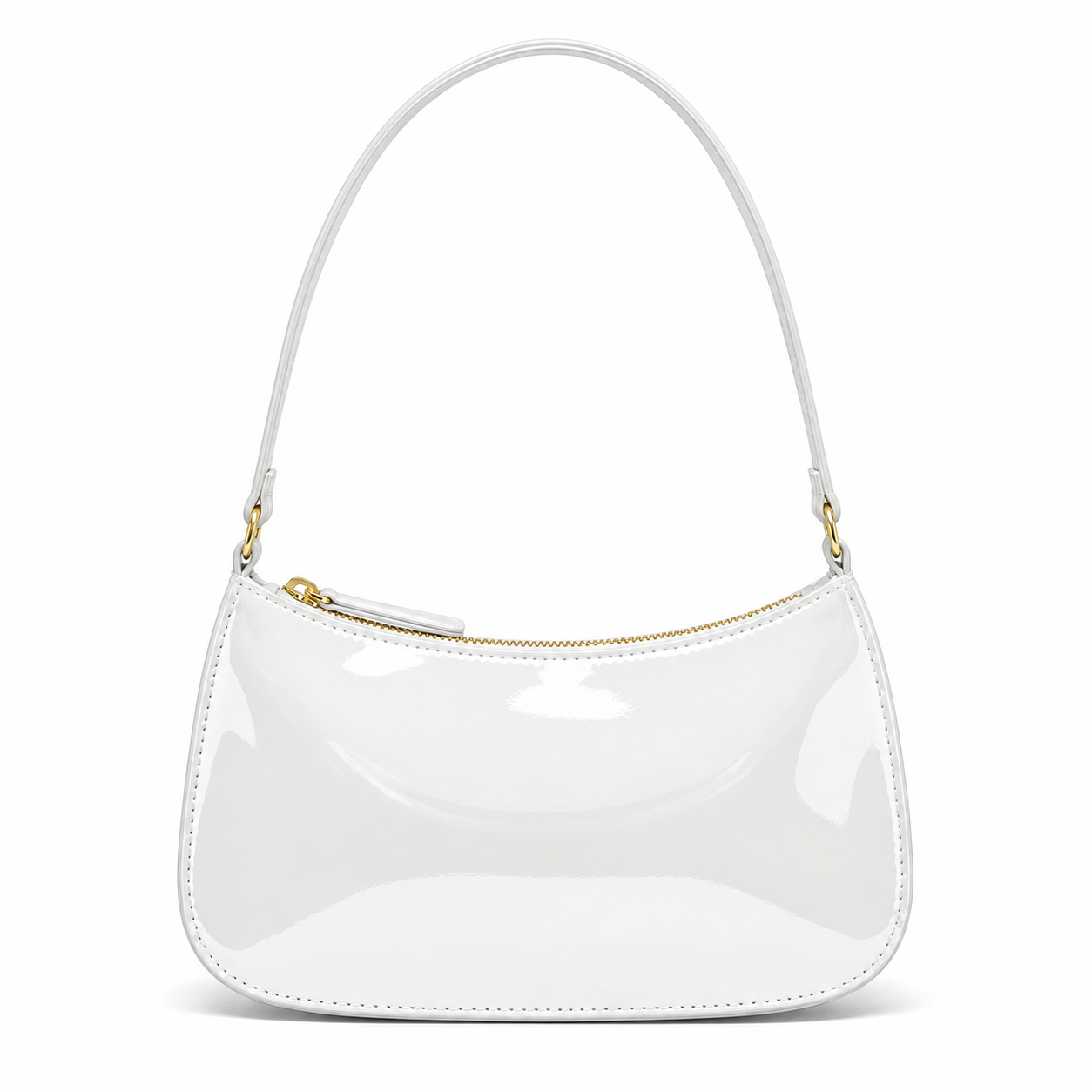 Veloura Shoulder Bag White