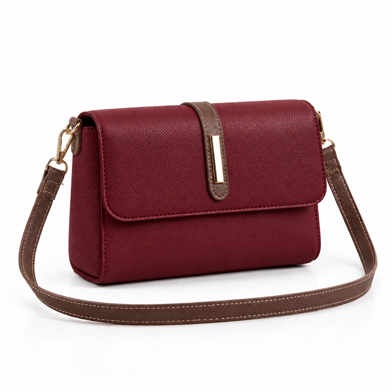 BM14 Crossbody Bag Maroon