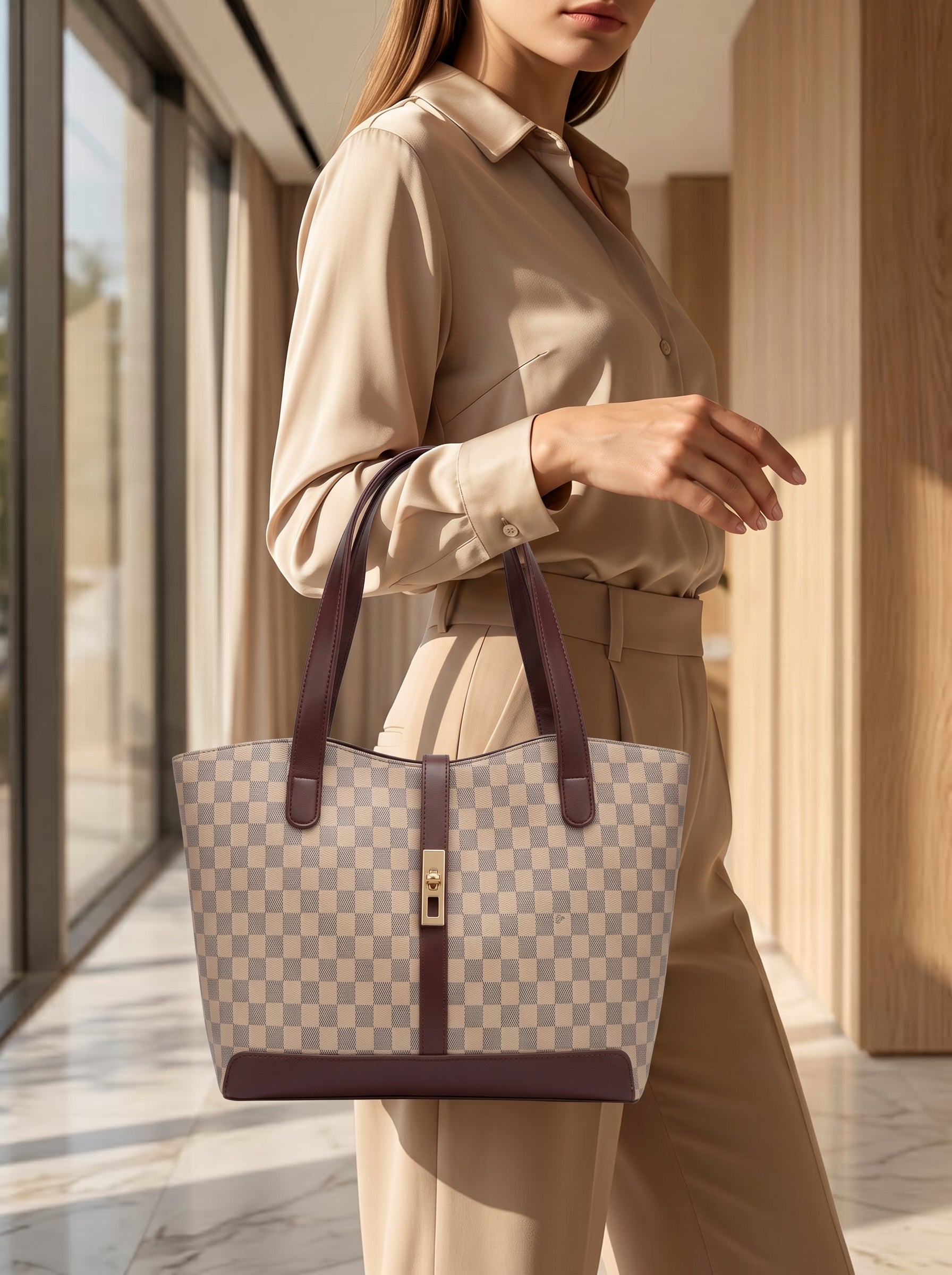 Laboon Tote Bag Beige