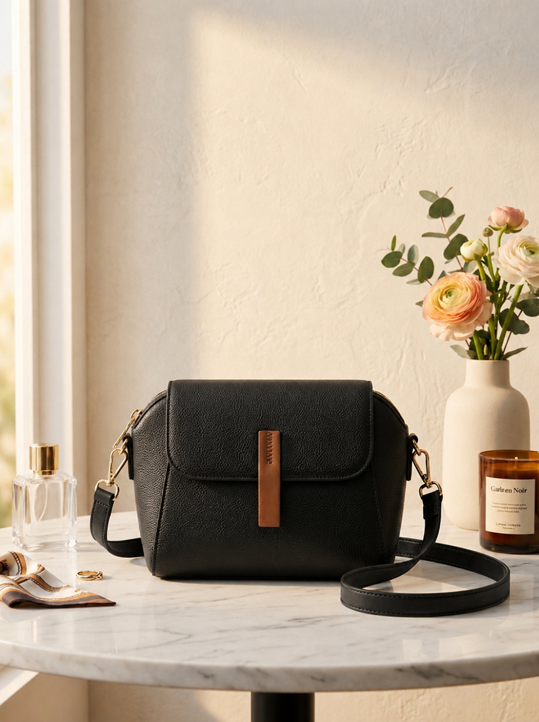 BM005 Crossbody Bag Black
