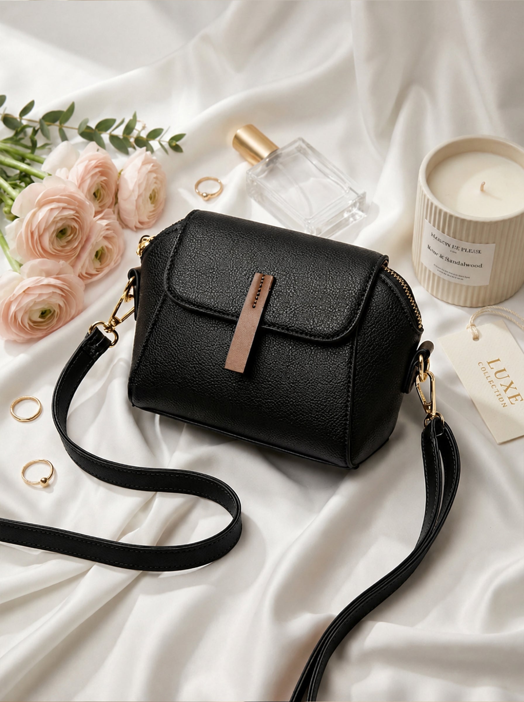 BM005 Crossbody Bag Black