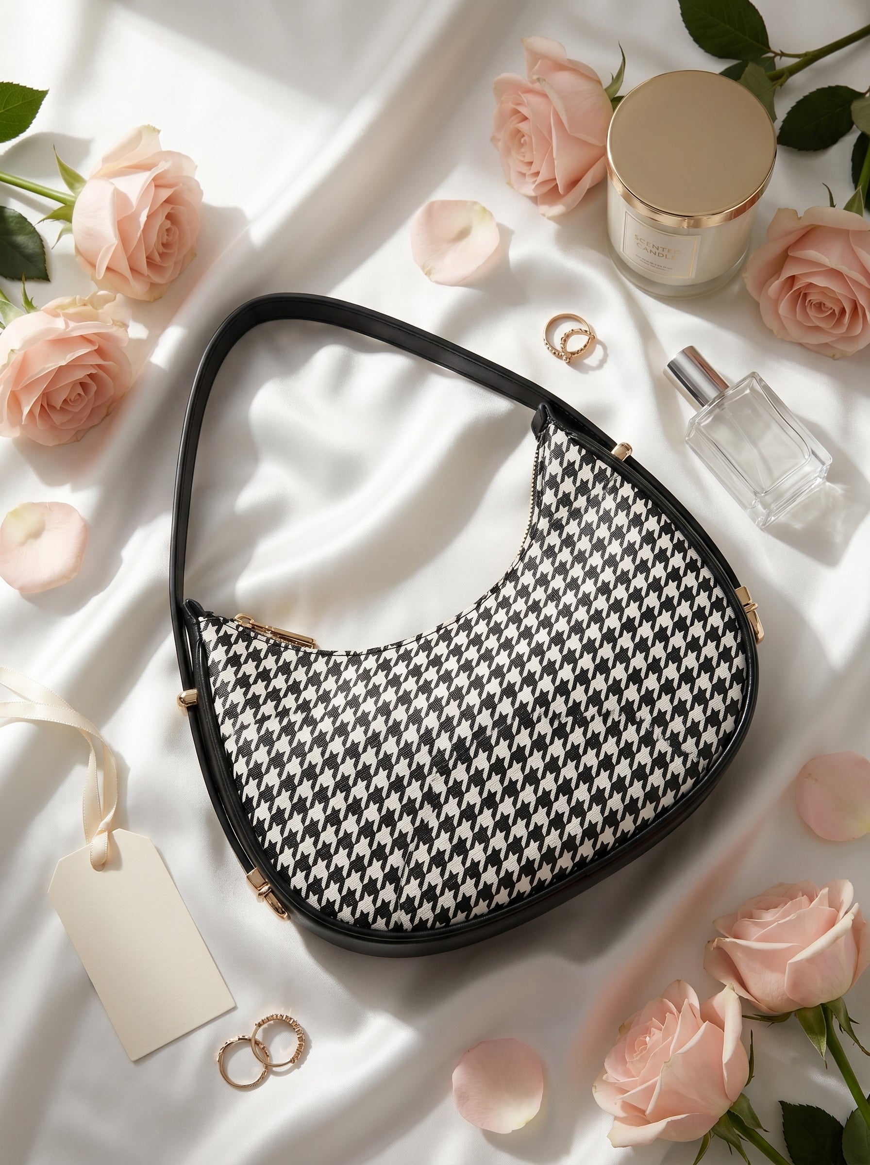 Chic Moon Elegance Shoulder Bag