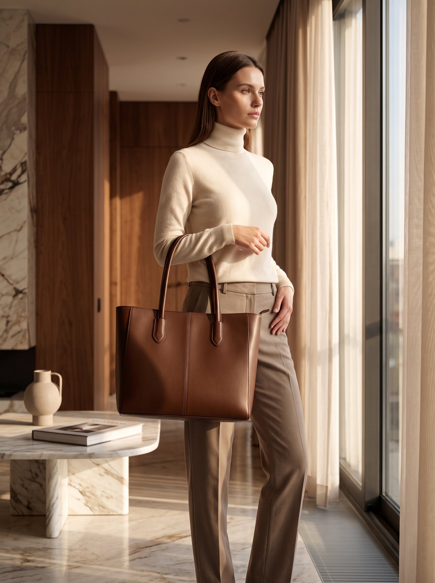 Amal Tote Bag Coffee