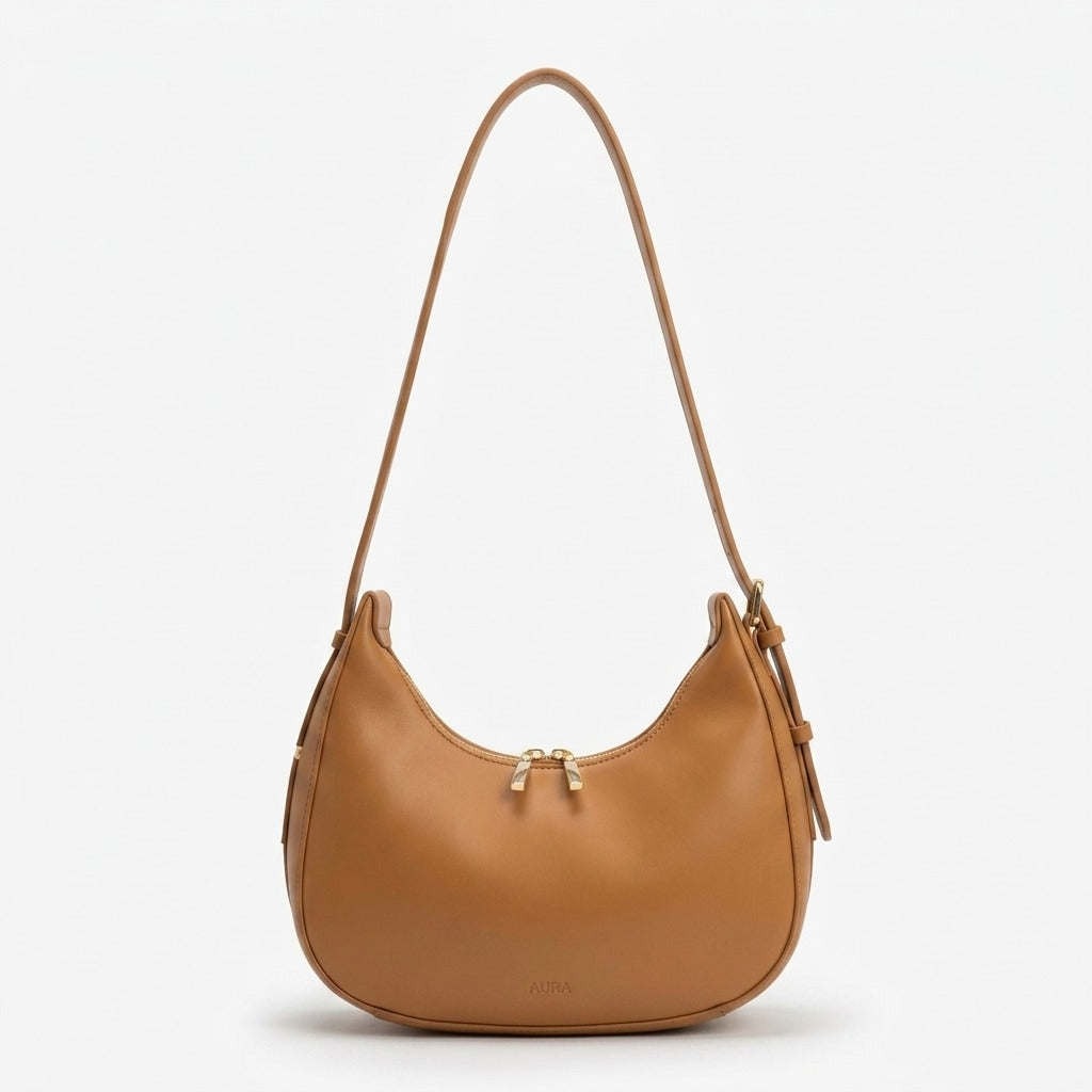 Moon Luxe Shoulder Bag Camel