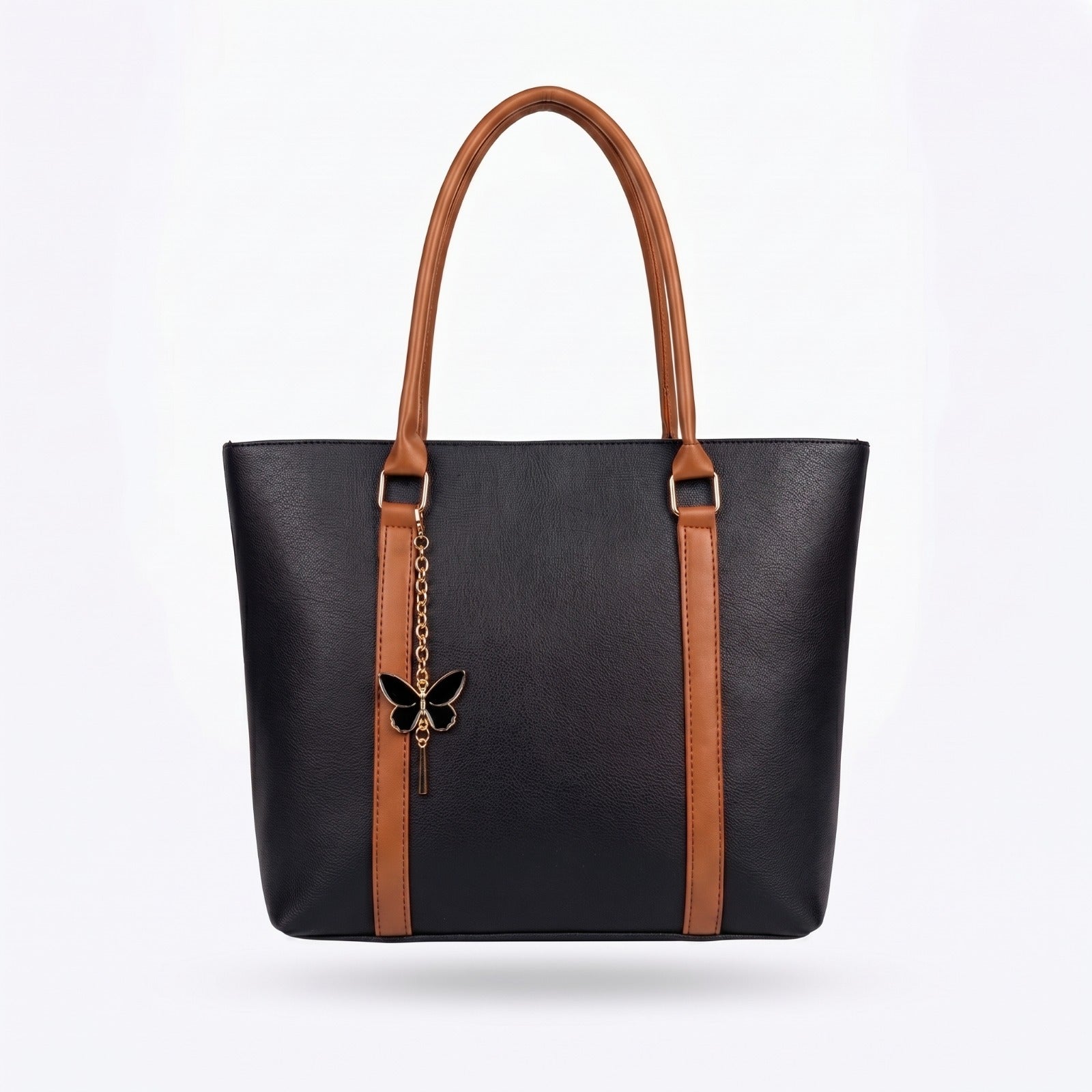 Nora Elegant Tote Bag Black