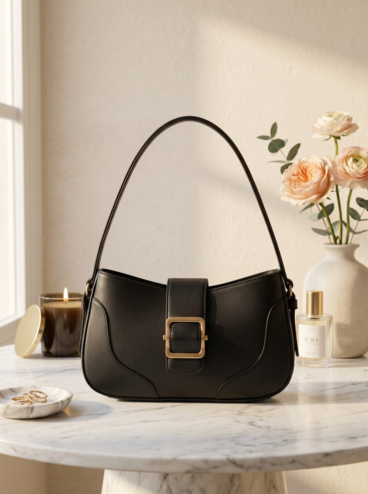 BM12 Shoulder Bag Black