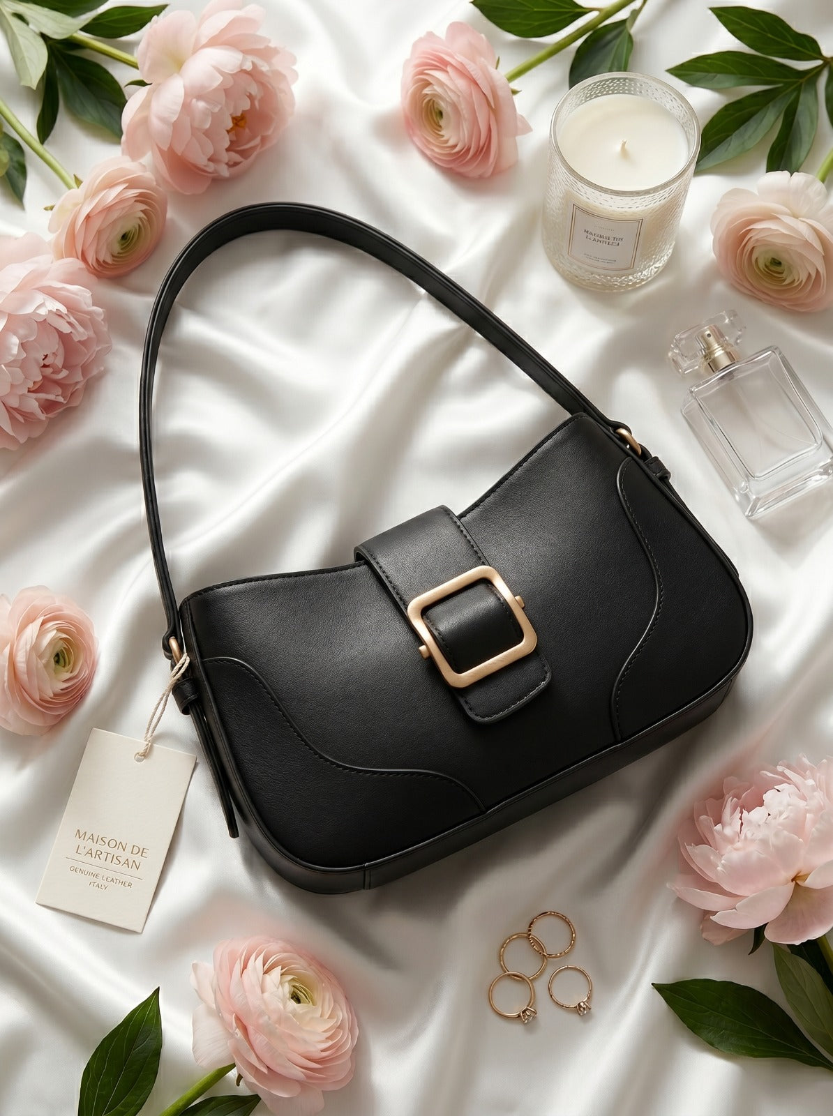 BM12 Shoulder Bag Black
