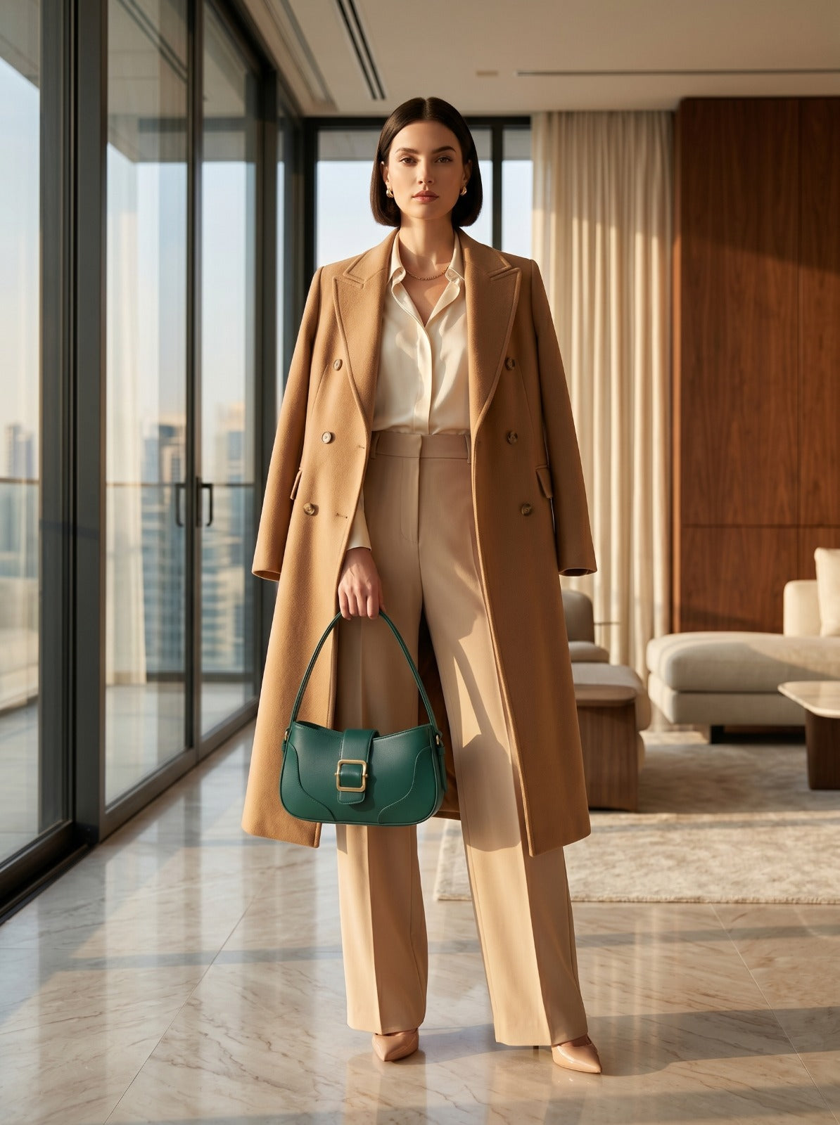 BM12 Shoulder Bag Green