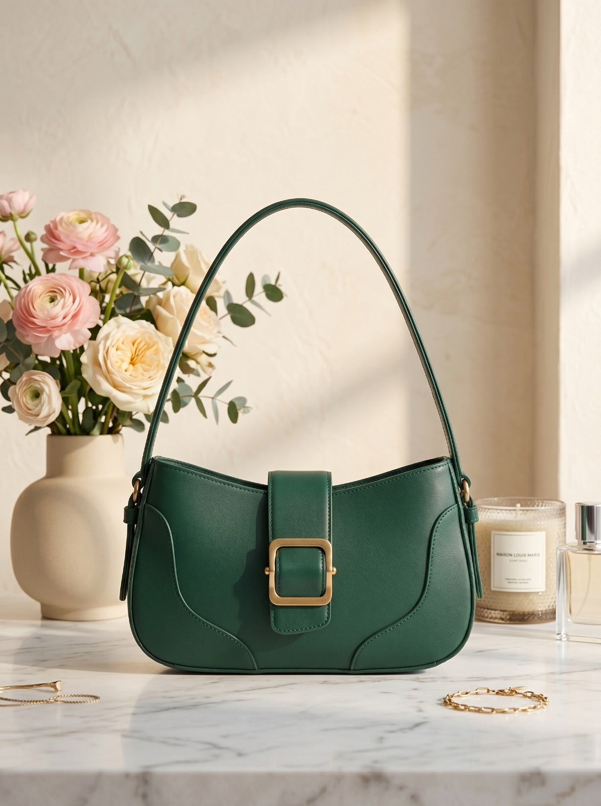 BM12 Shoulder Bag Green