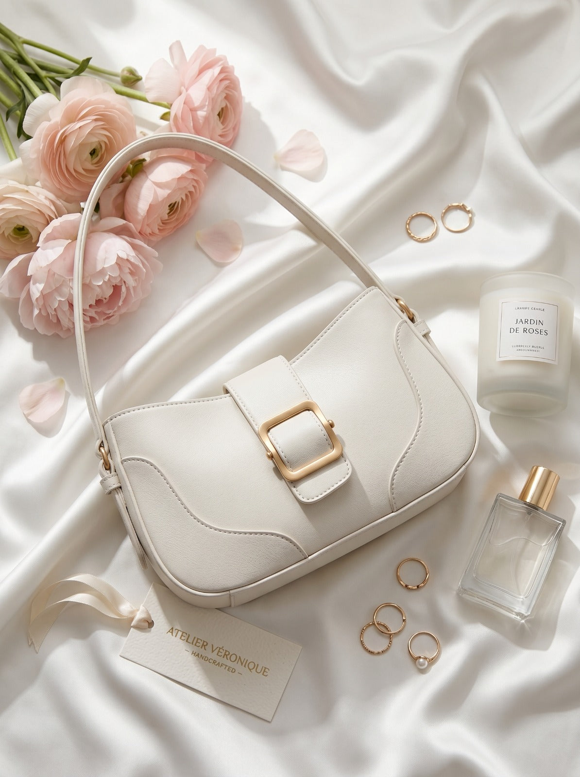 BM12 Shoulder Bag White