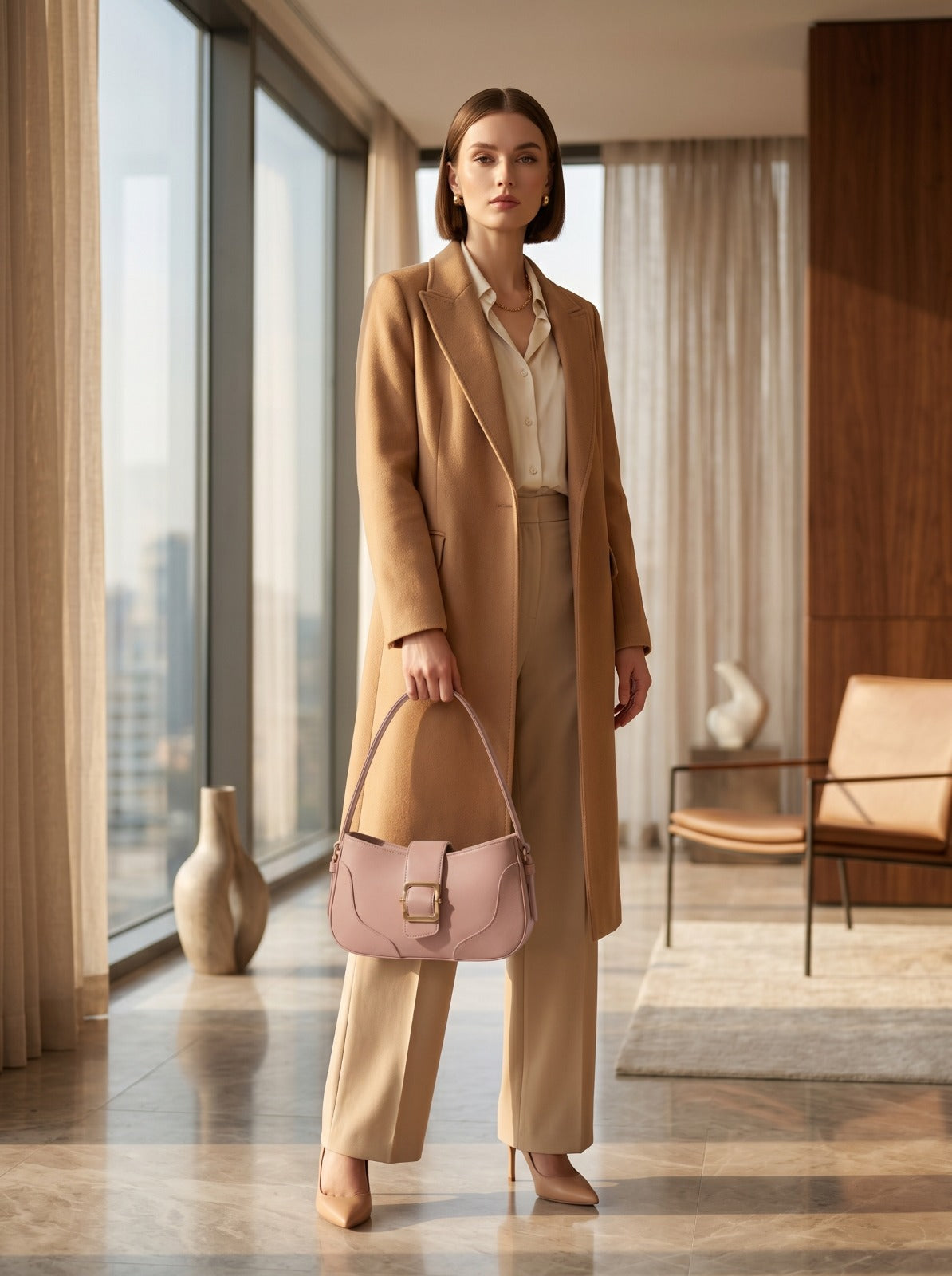 BM12 Shoulder Bag Pink