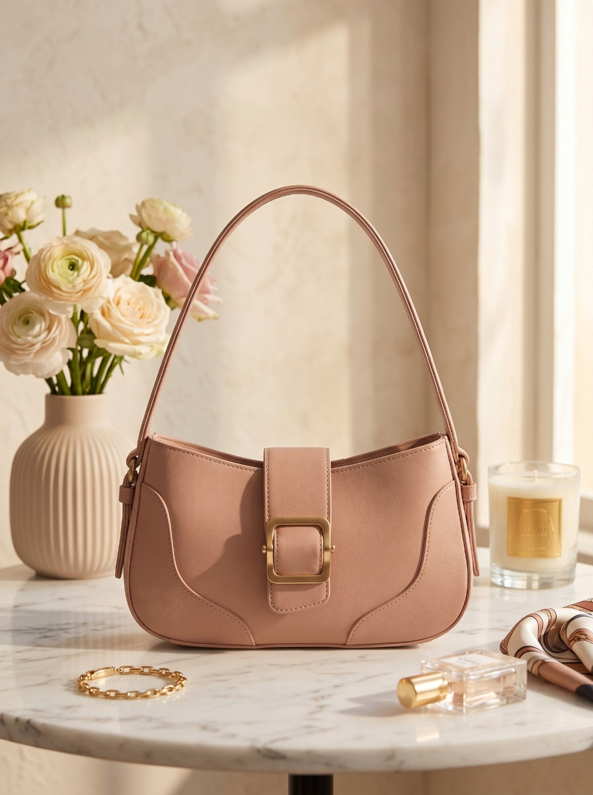 BM12 Shoulder Bag Pink