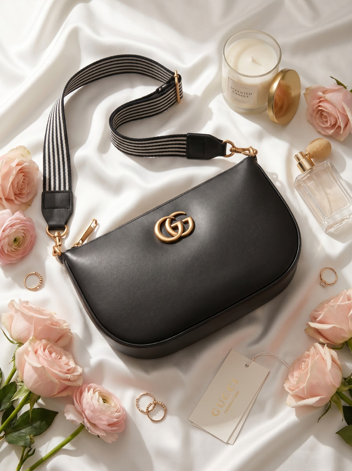 BM001 Crossbody Bag Black