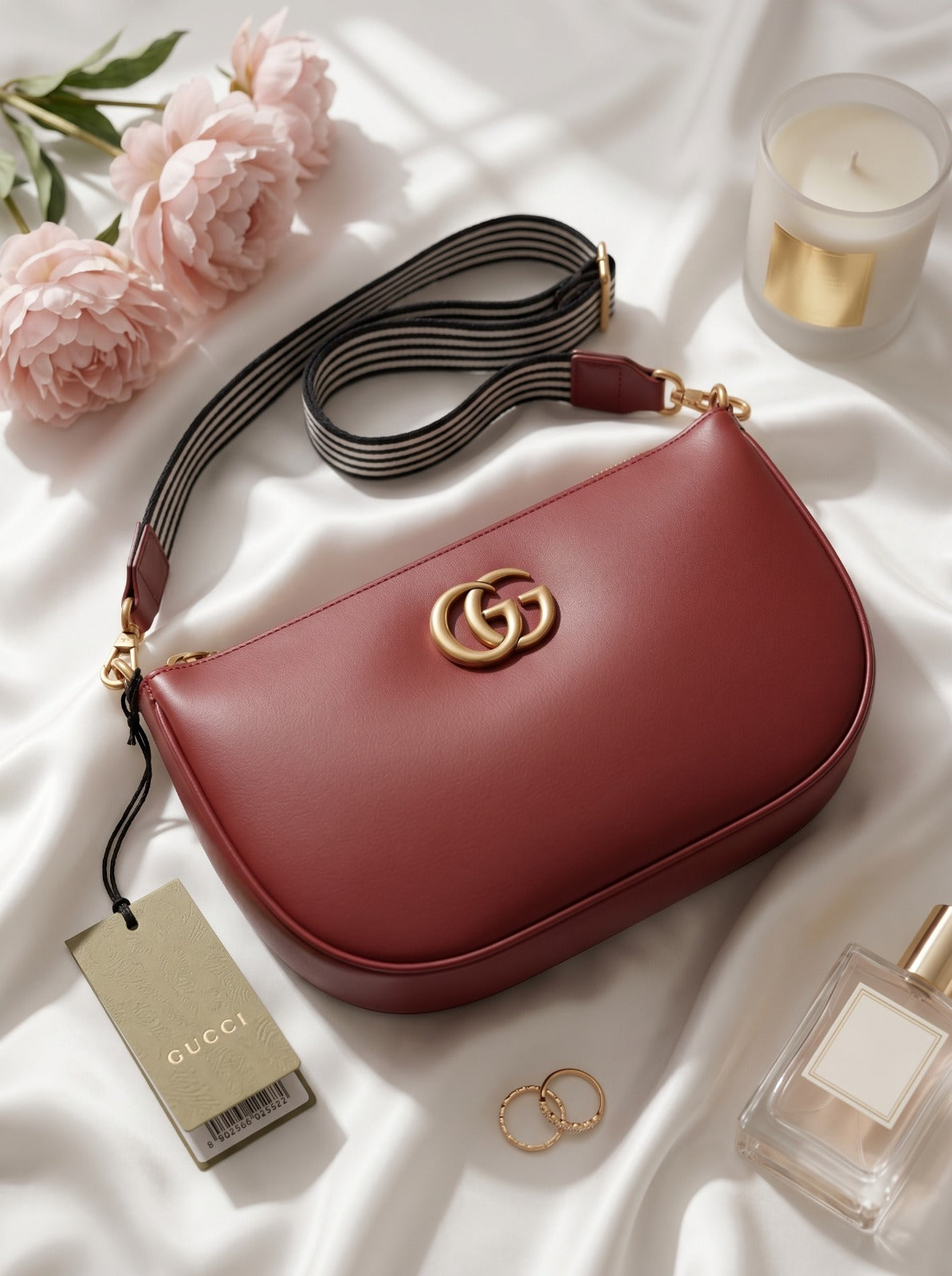 BM001 Crossbody Bag Maroon