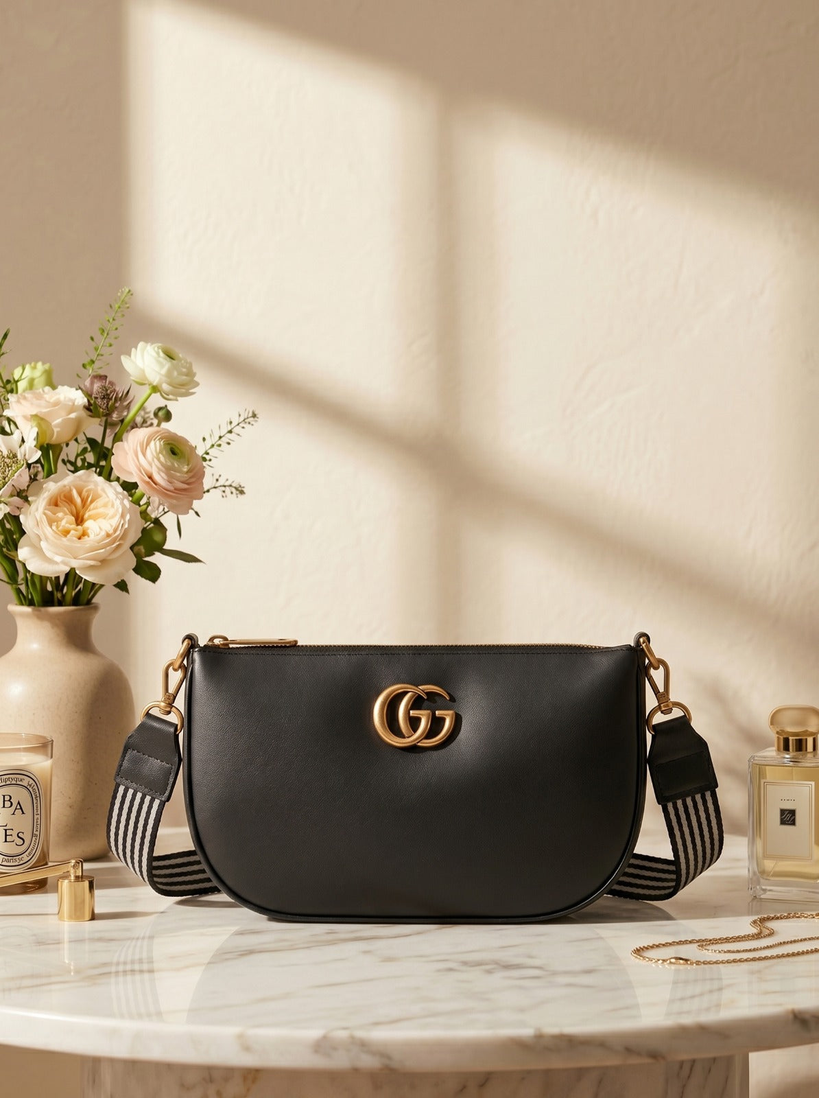 BM001 Crossbody Bag Black