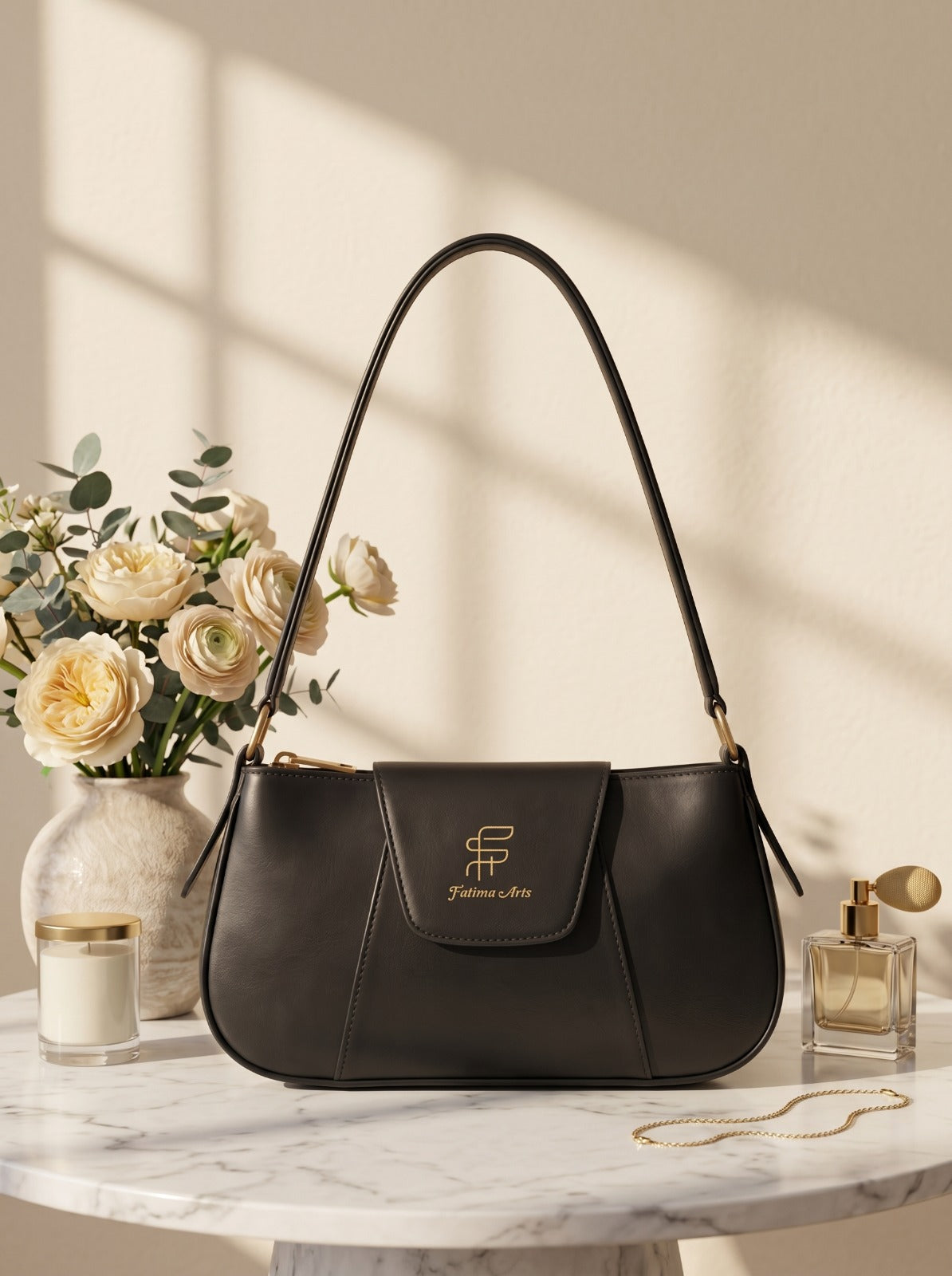 BM007 Shoulder Bag Black