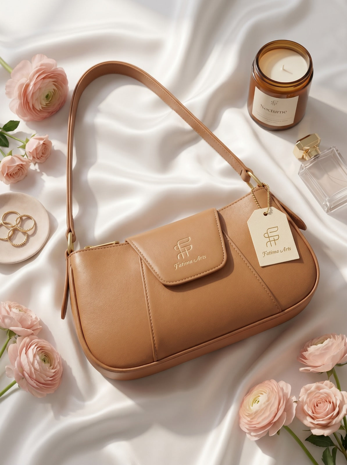 BM007 Shoulder Bag Camel