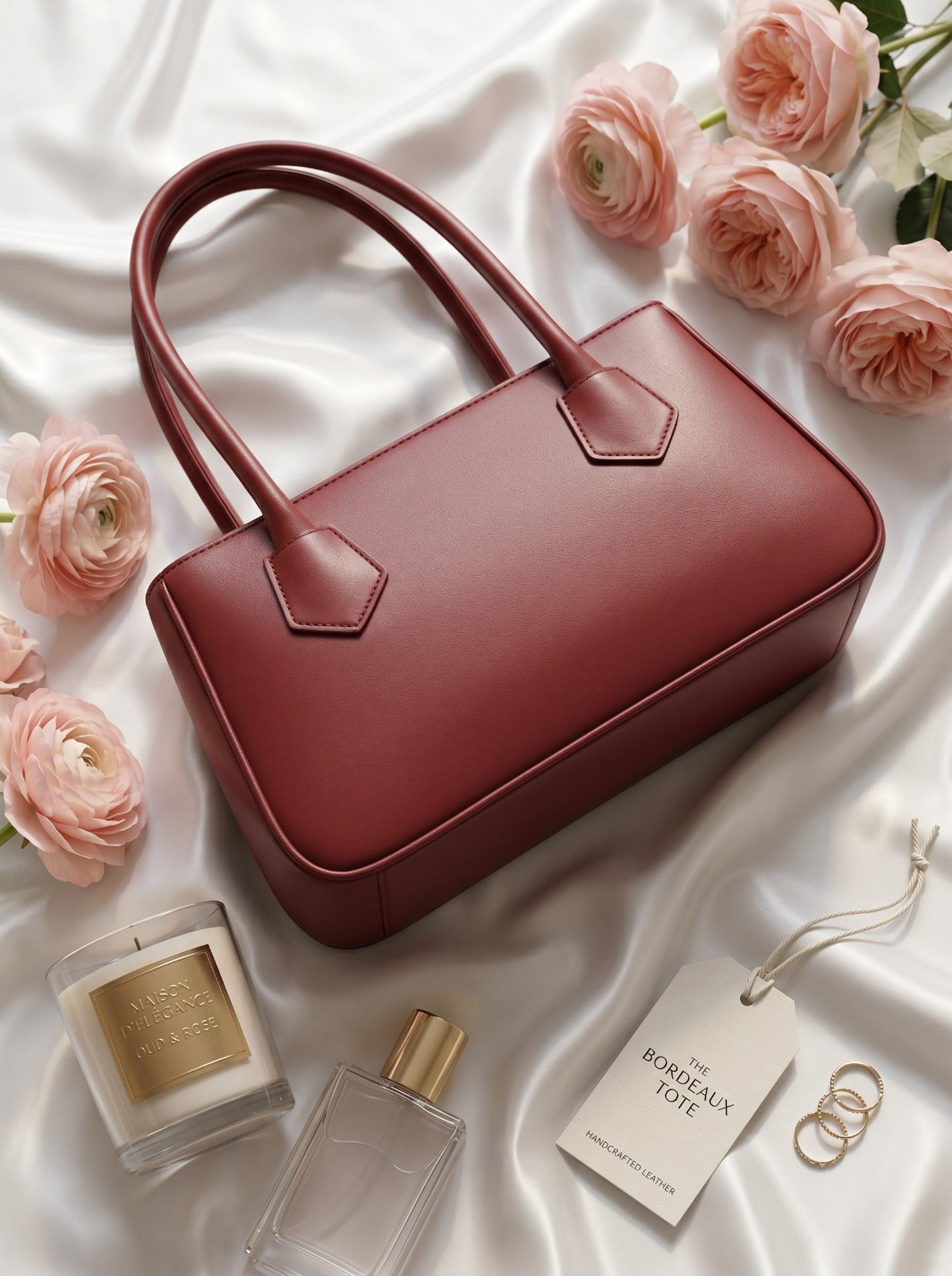BM003 Shoulder Bag Maroon