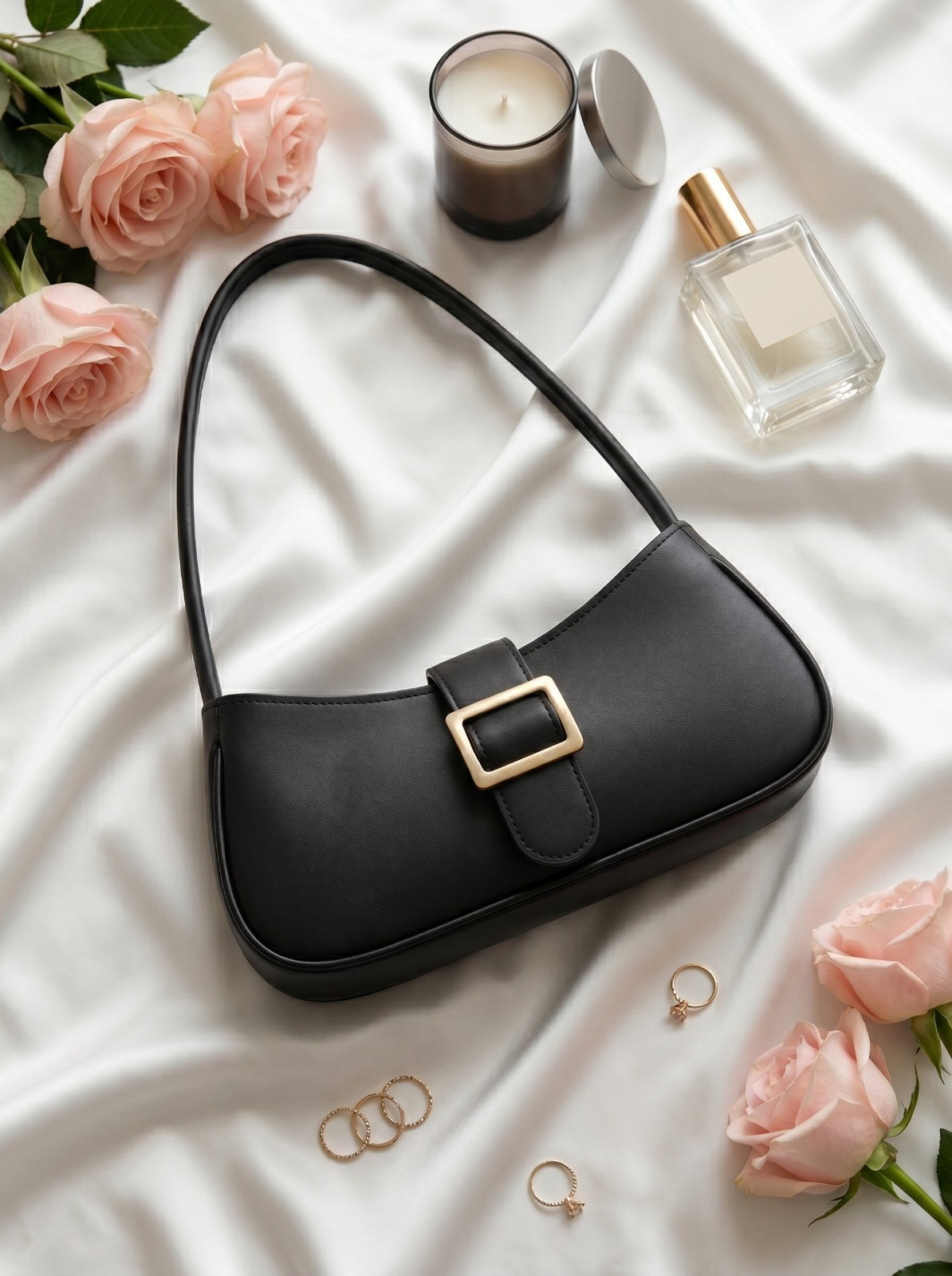 BM009 Shoulder Bag Black
