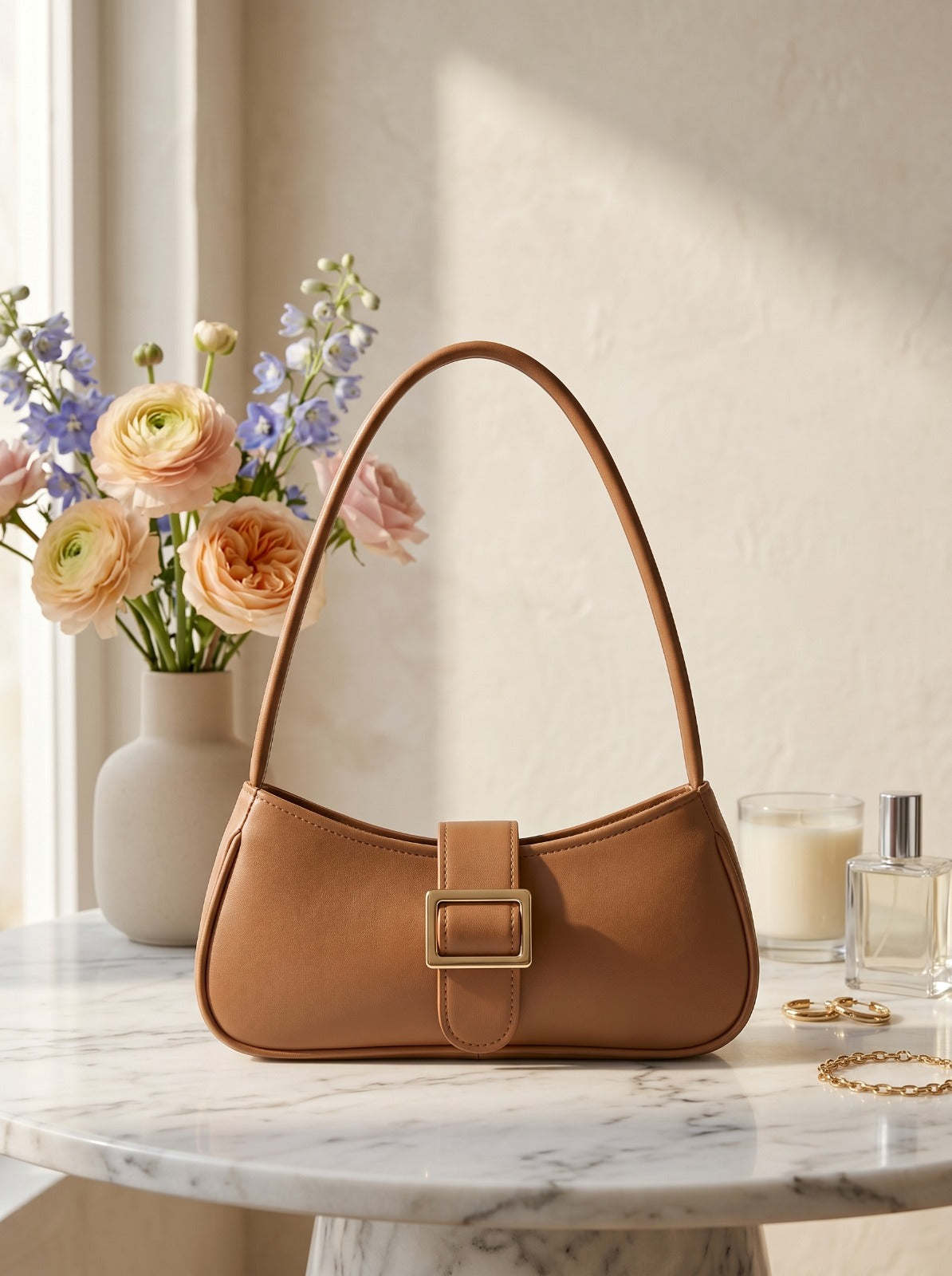 BM009 Shoulder Bag Camel