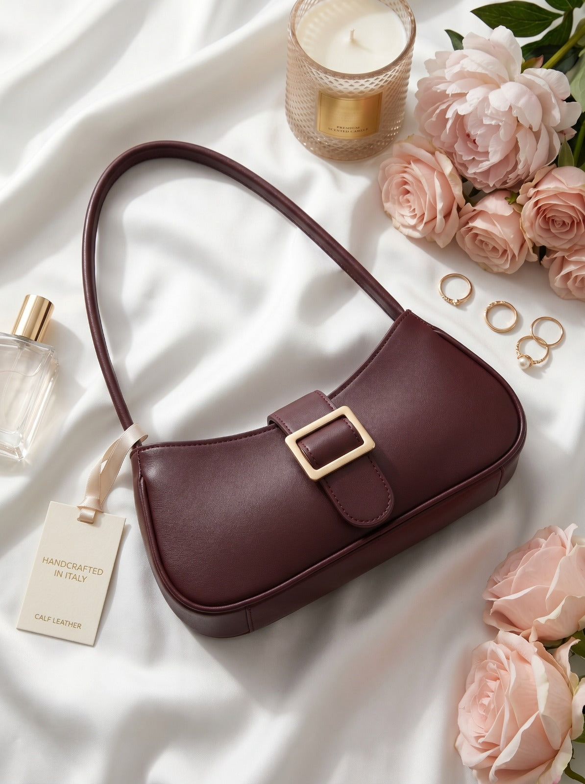 BM009 Shoulder Bag Maroon