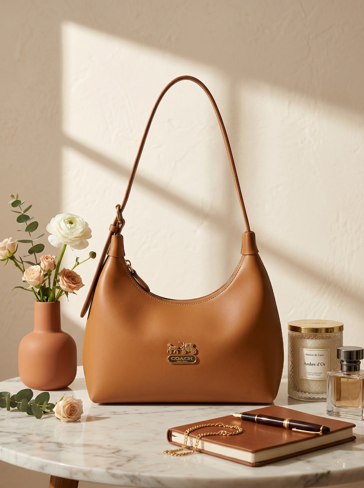 Mira Shoulder Bag Camel