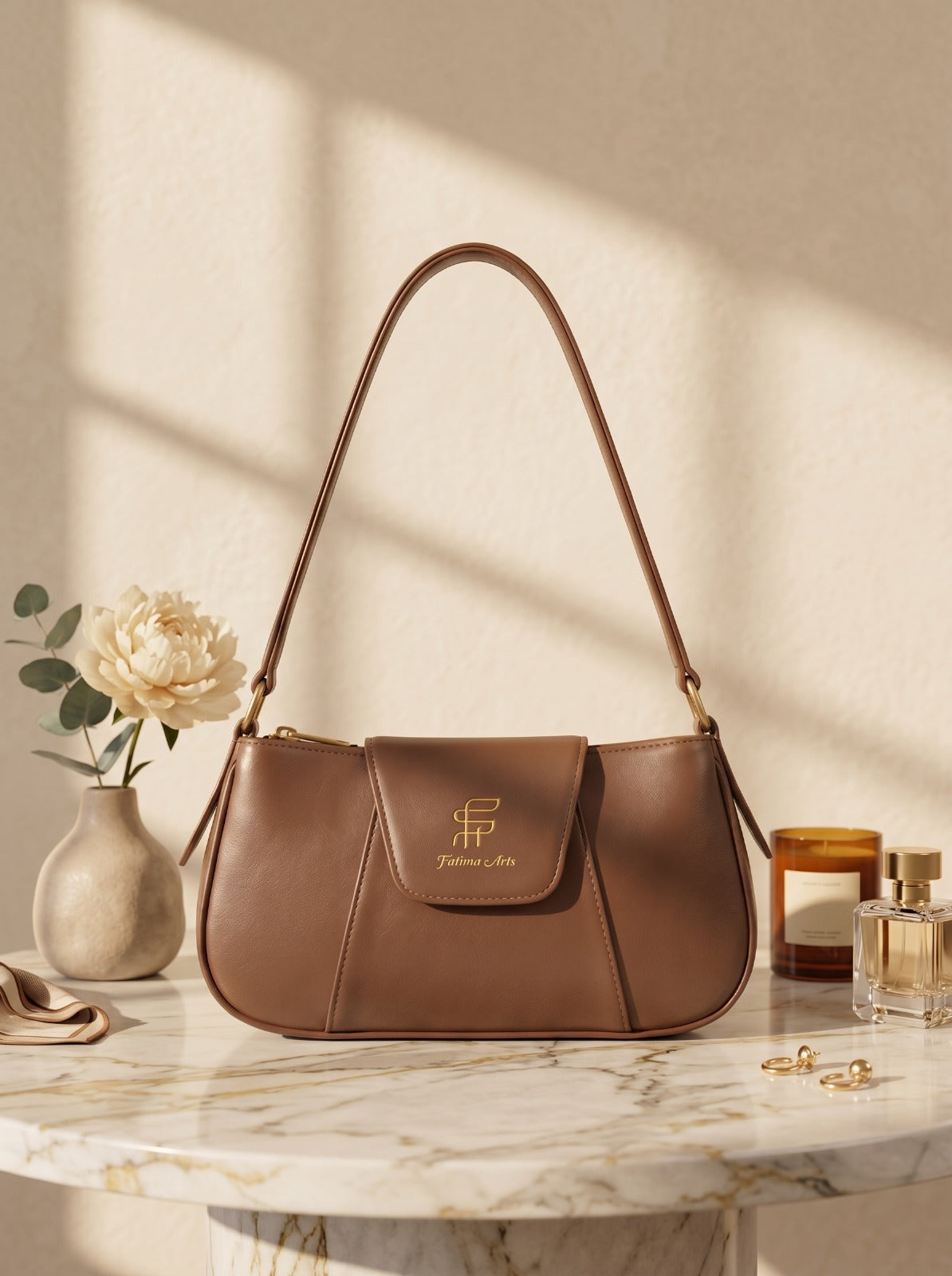 BM007 Shoulder Bag Coffee