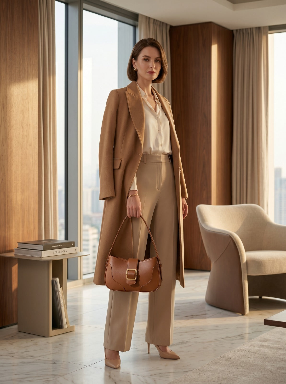 BM12 Shoulder Bag Brown
