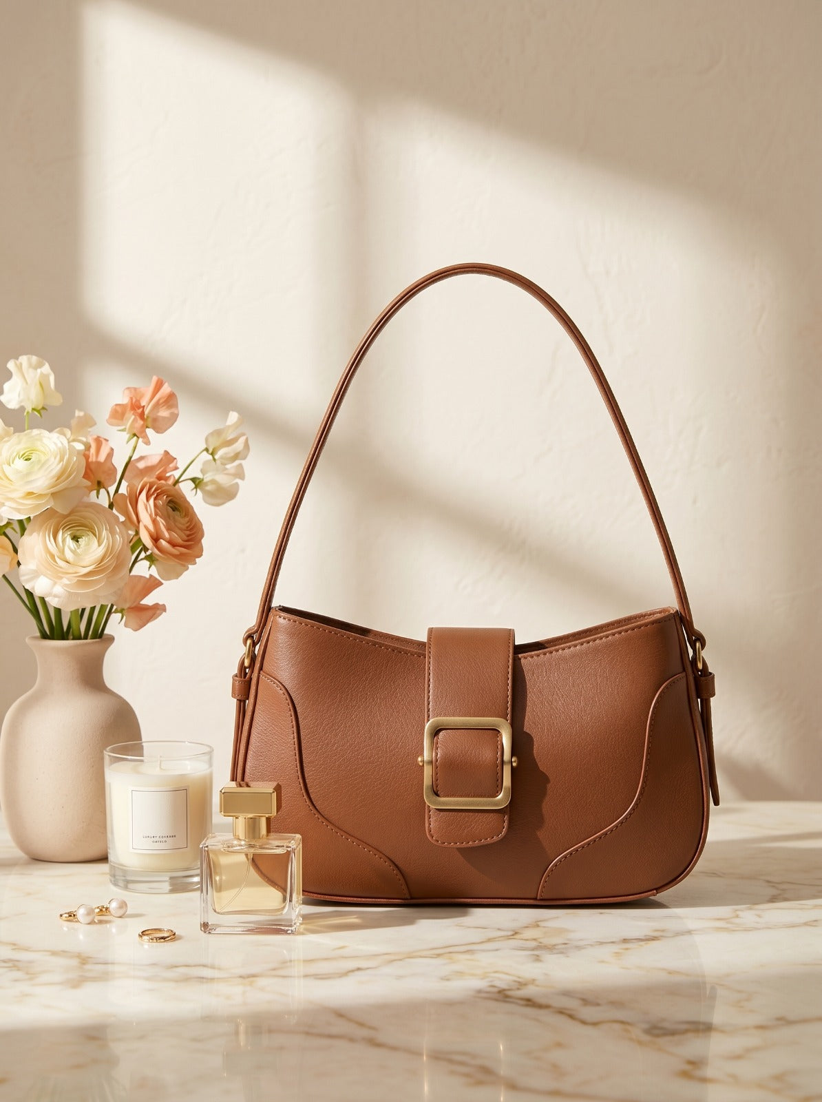 BM12 Shoulder Bag Brown