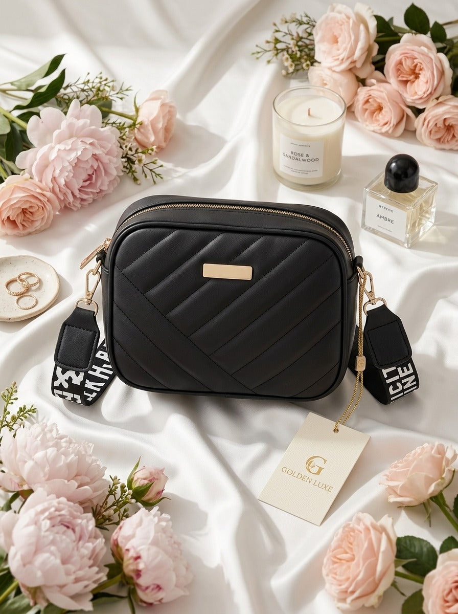 Elorina Luxe Crossbody Bag CAR1 Black